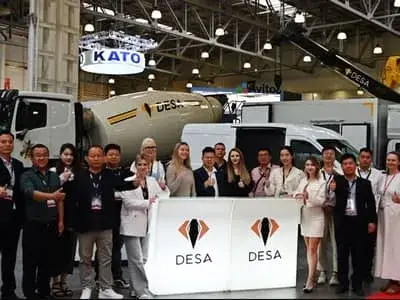 DESA представила коммерческий транспорт и специализированную технику на выставке CTT Expo 2024 в России